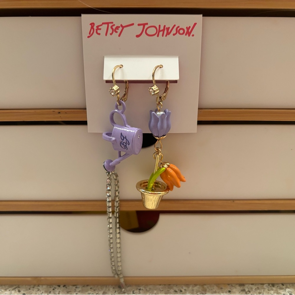 New Betsey Johnson Earrings